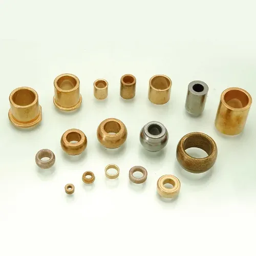 Piccole boccole sinterizzate in bronzo e in ferro per motori ed elettrodomestici